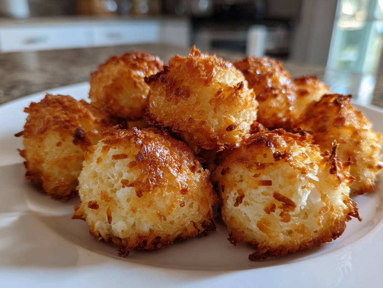 coconut pineapple bites recipe - detail 1