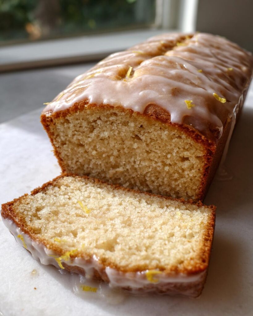 grey lavender cake with honey lemon glaze recipe