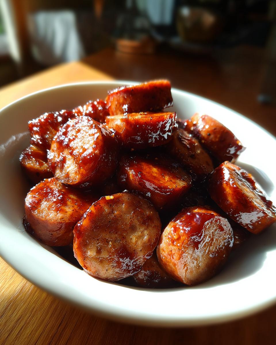 kielbasa bites - detail 1