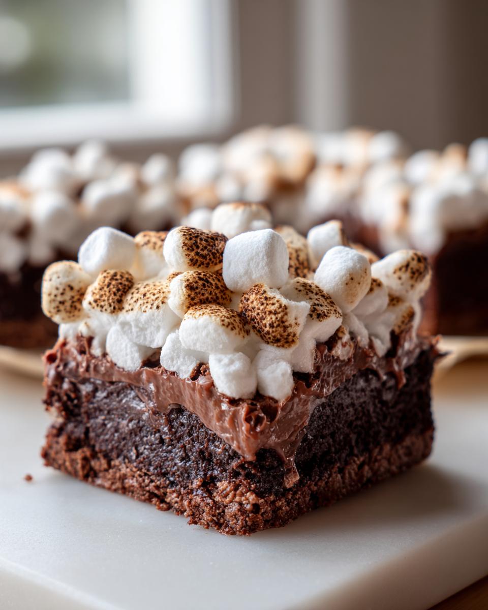 marshmallow brownies