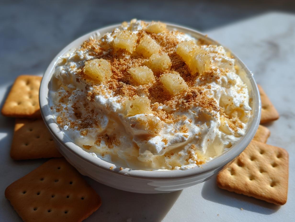 nilla wafer pineapple dip recipe - detail 1