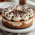no bake brownie batter cheesecake