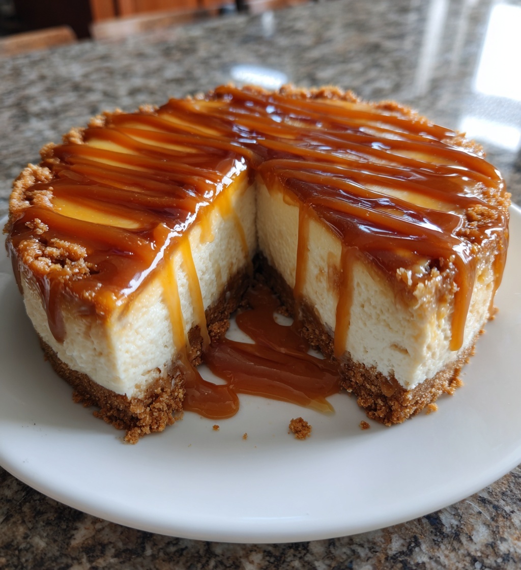 no bake salted caramel cheesecake recipe