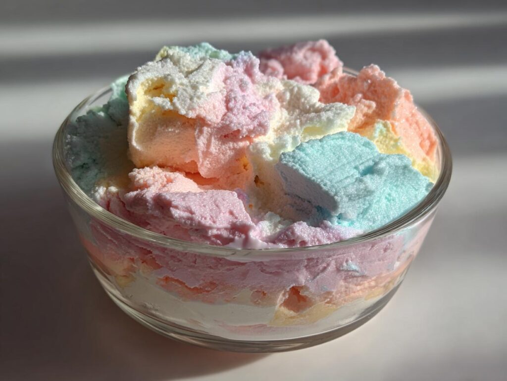 refreshing greek yogurt jello fluff