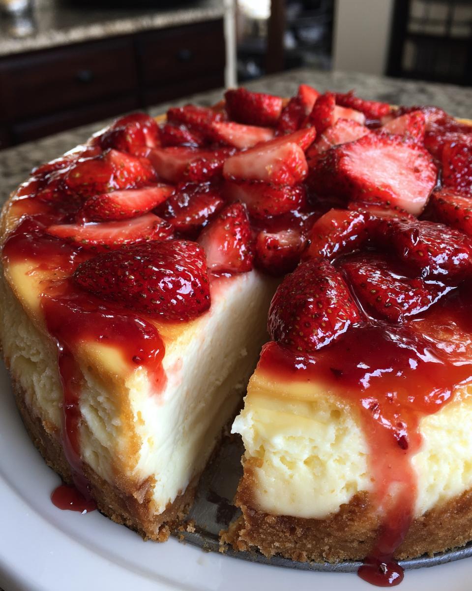 strawberry cheesecake recipe