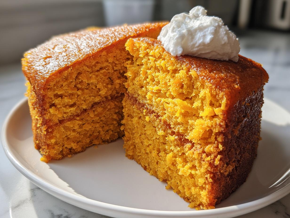 sweet potato butter cake - detail 1