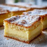 vanilla custard cream squares recipe