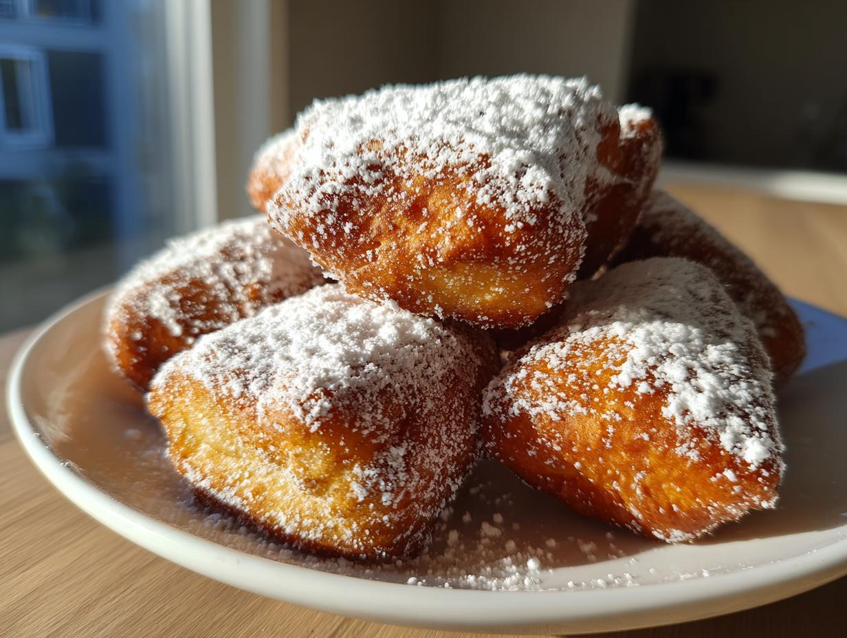 vanilla french beignets - detail 1