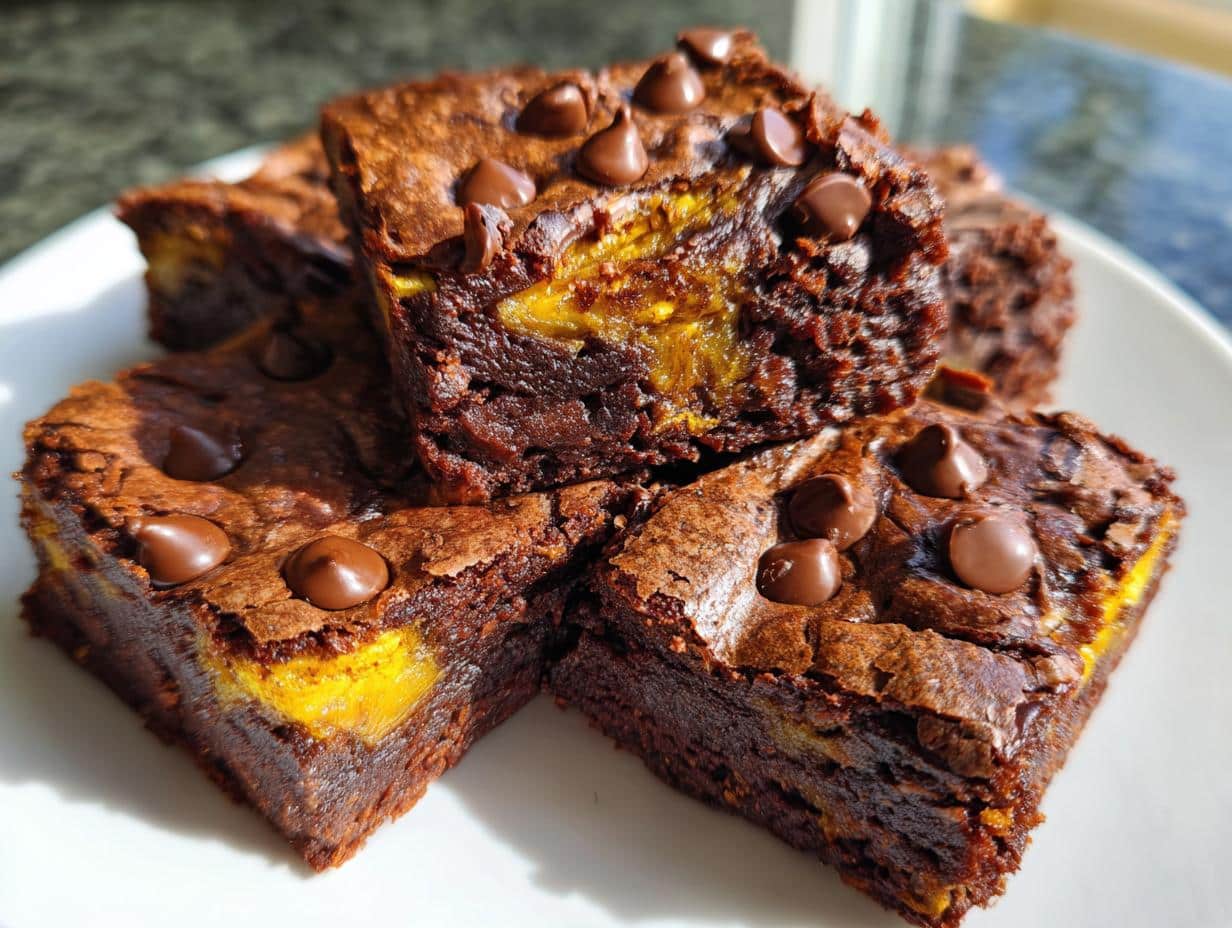 Banana Bread Brownies - detail 1