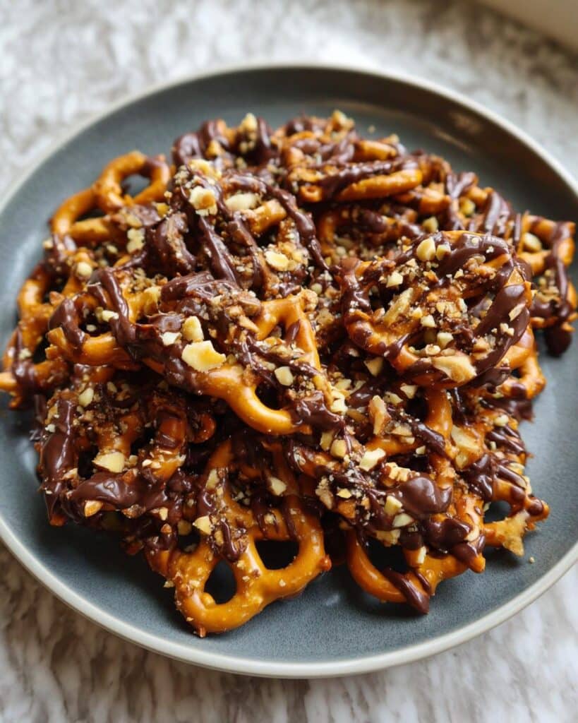 Butter Toffee Pretzels Recipe