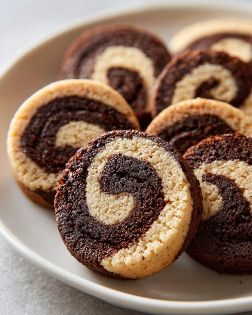 Cappuccino Swirl Cookies