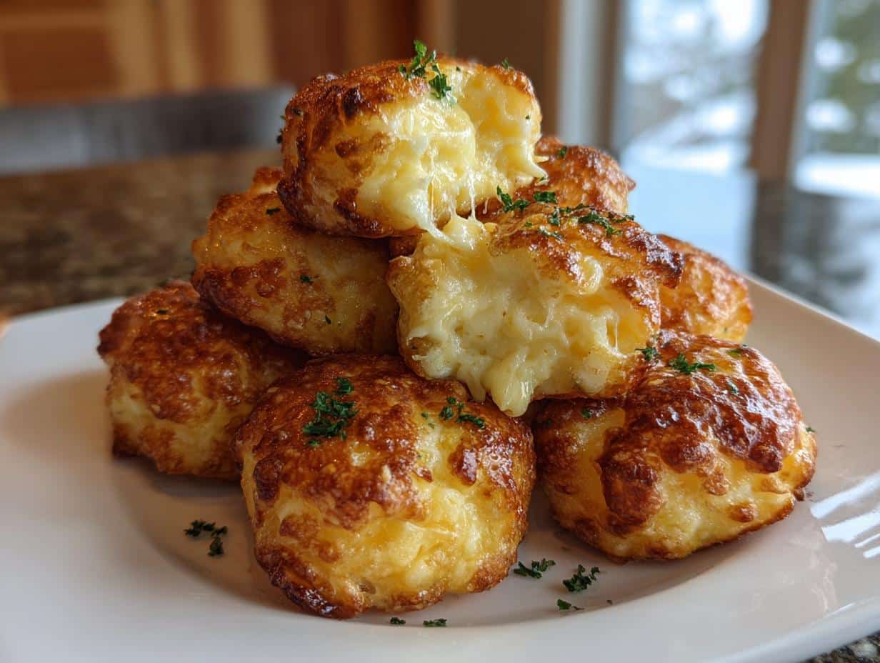 Cheesy Mashed Potato Puff Bites - detail 1