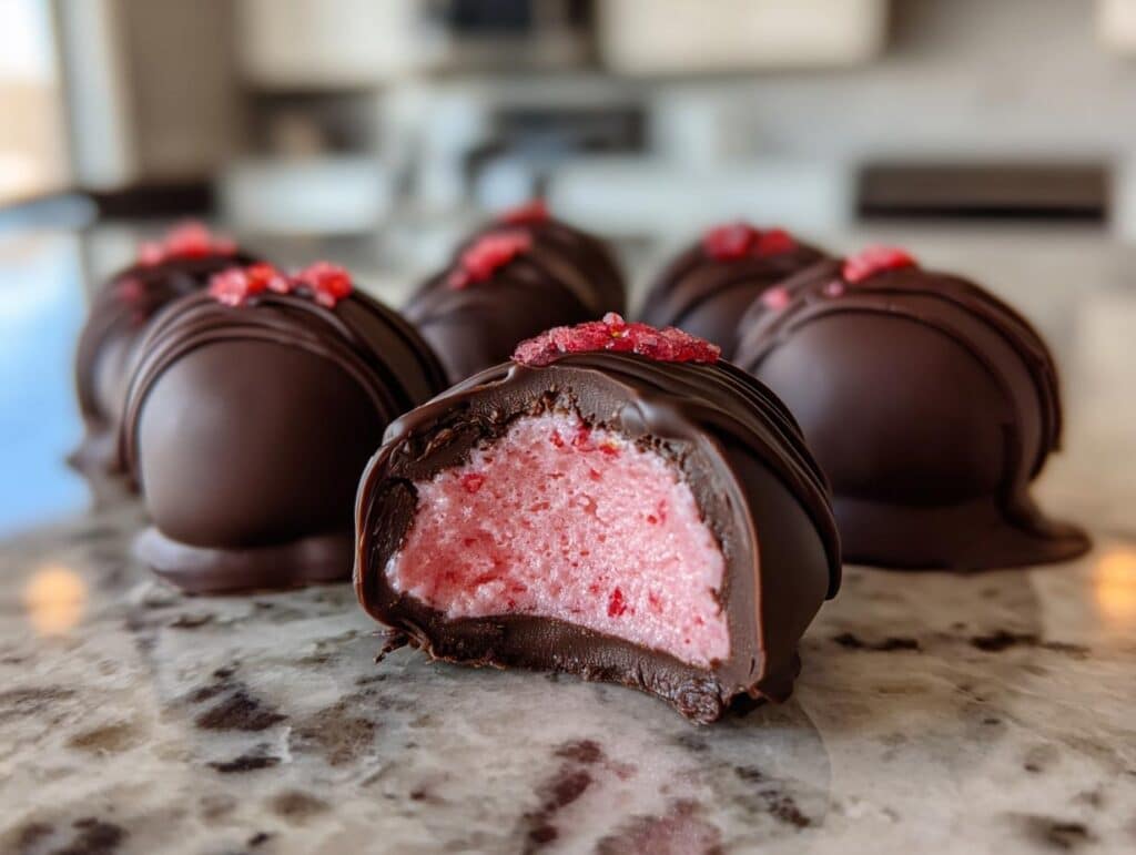 Chocolate-Covered Strawberry Buttercreams
