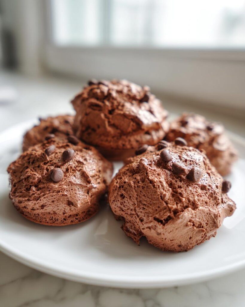 Chocolate Meringue Cookies