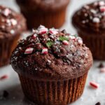 Chocolate Peppermint Muffins