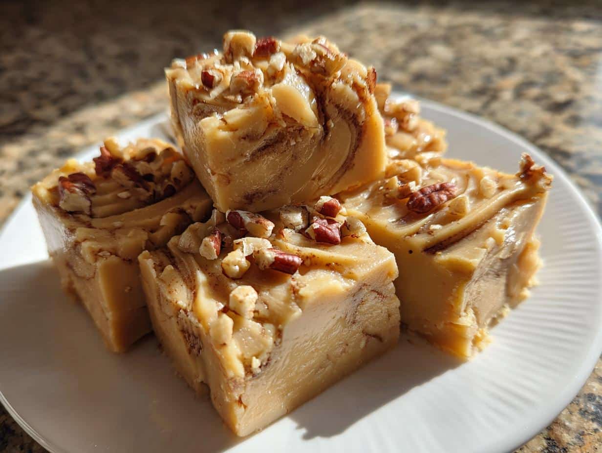 Cinnamon Roll Fudge - detail 1