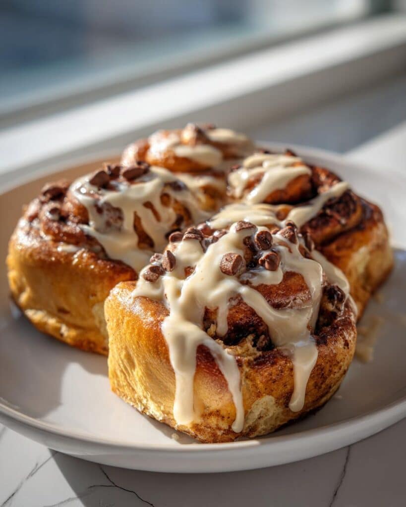 Cinnamon Rolls with Chocolatey Indulgence