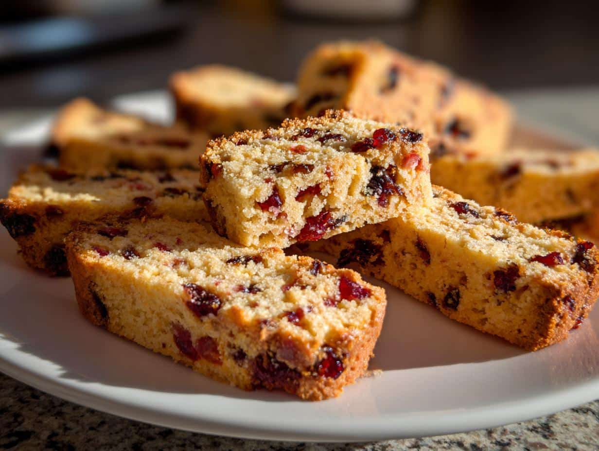 Cranberry Orange Biscotti - detail 1