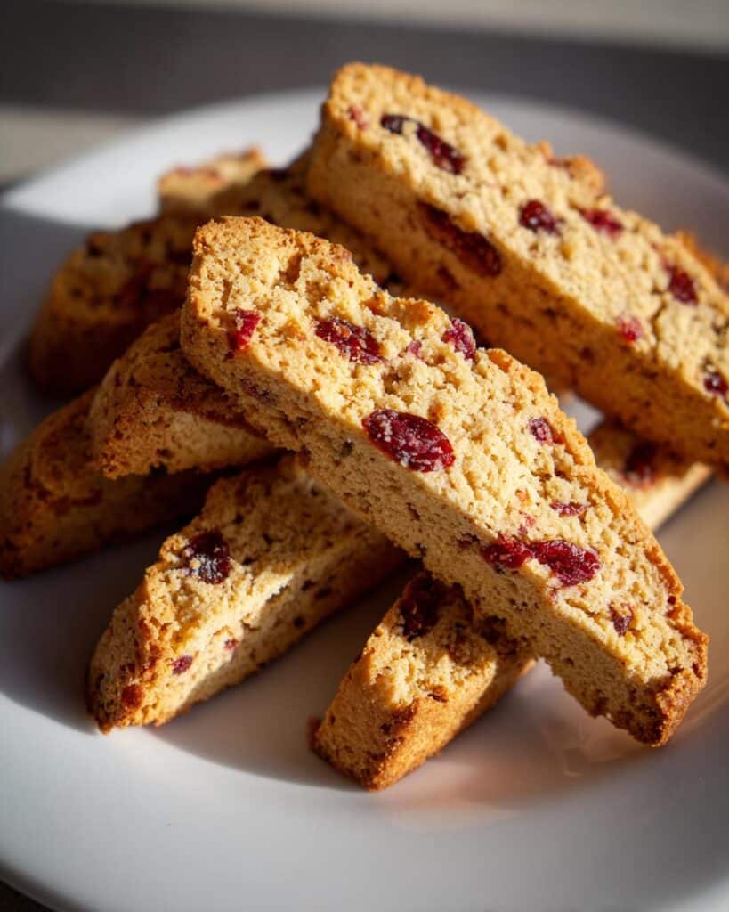 Cranberry Orange Biscotti