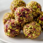 Cranberry Pistachio Truffles