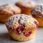 Cranberry Sauce Coffee Cake Muffins