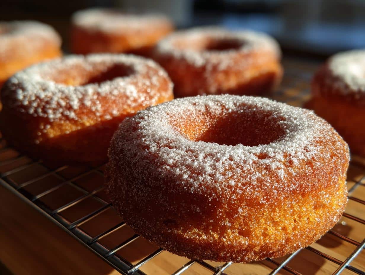 Gingerbread Donuts - detail 1