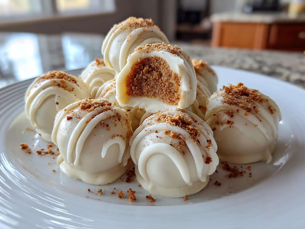 Homemade Eggnog Truffles - detail 1