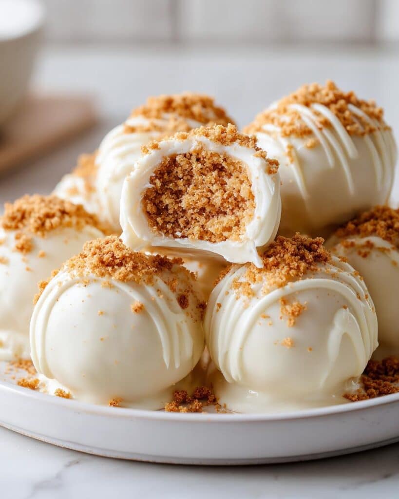 Homemade Eggnog Truffles