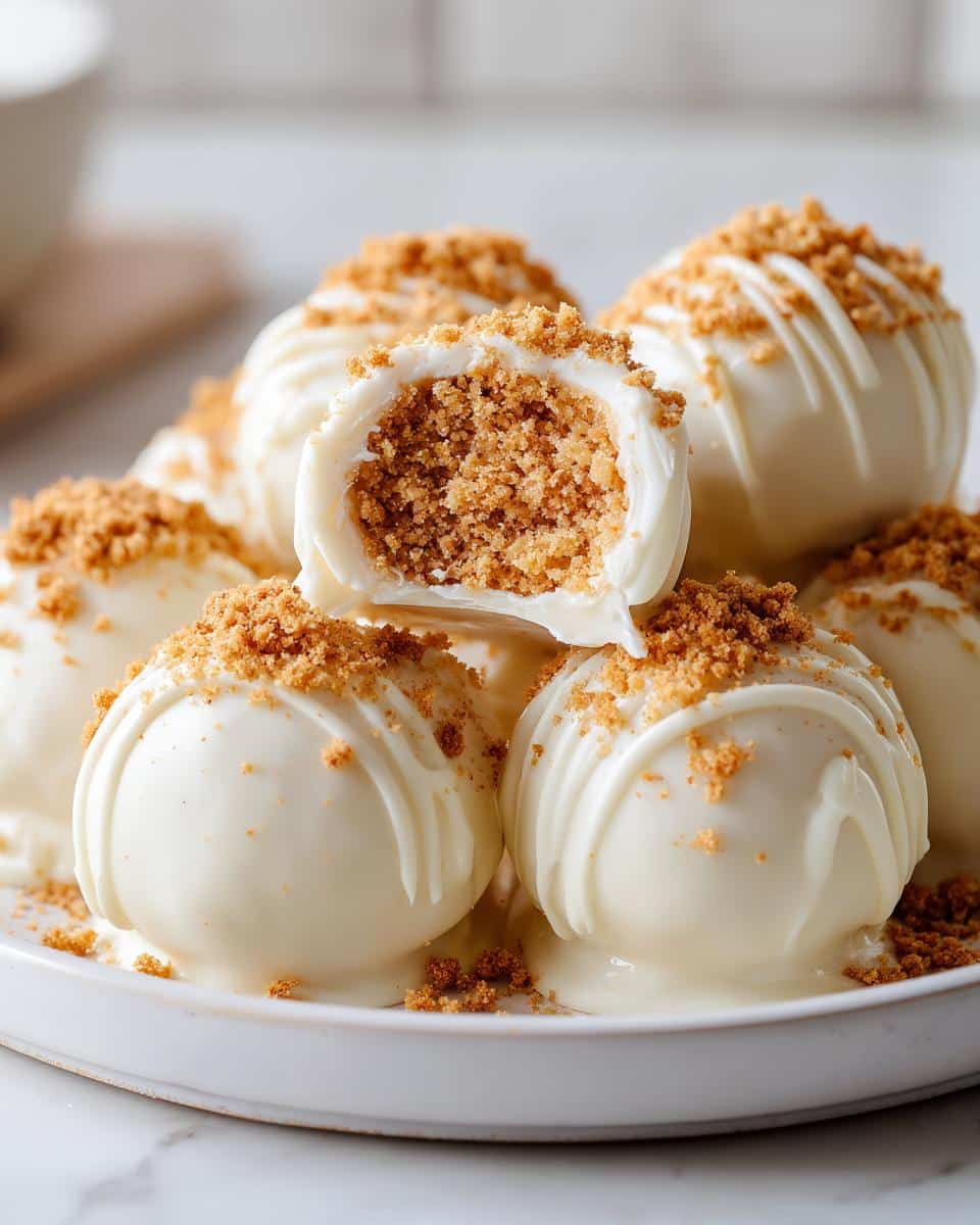 Homemade Eggnog Truffles