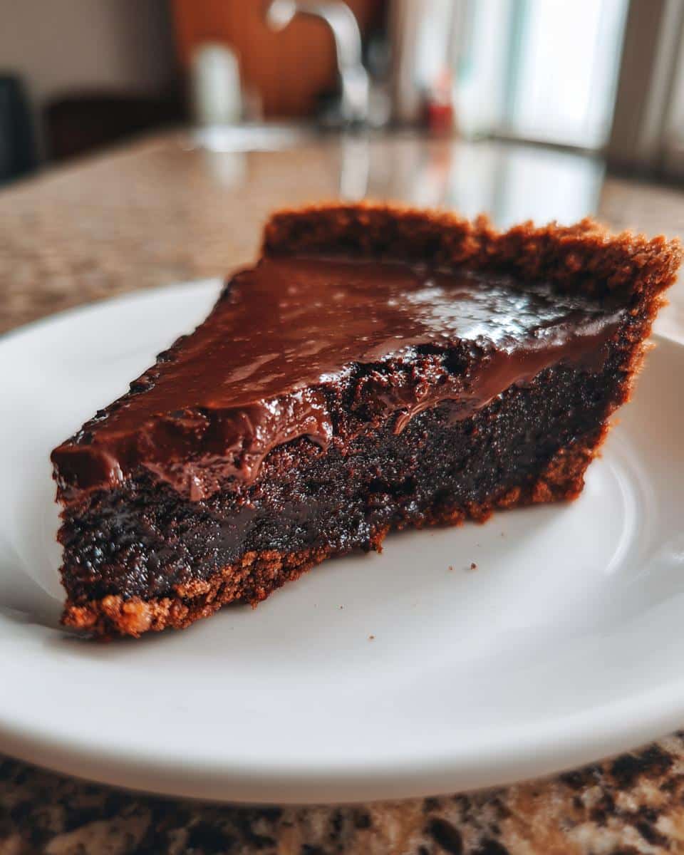 Hot Fudge Pie - detail 1