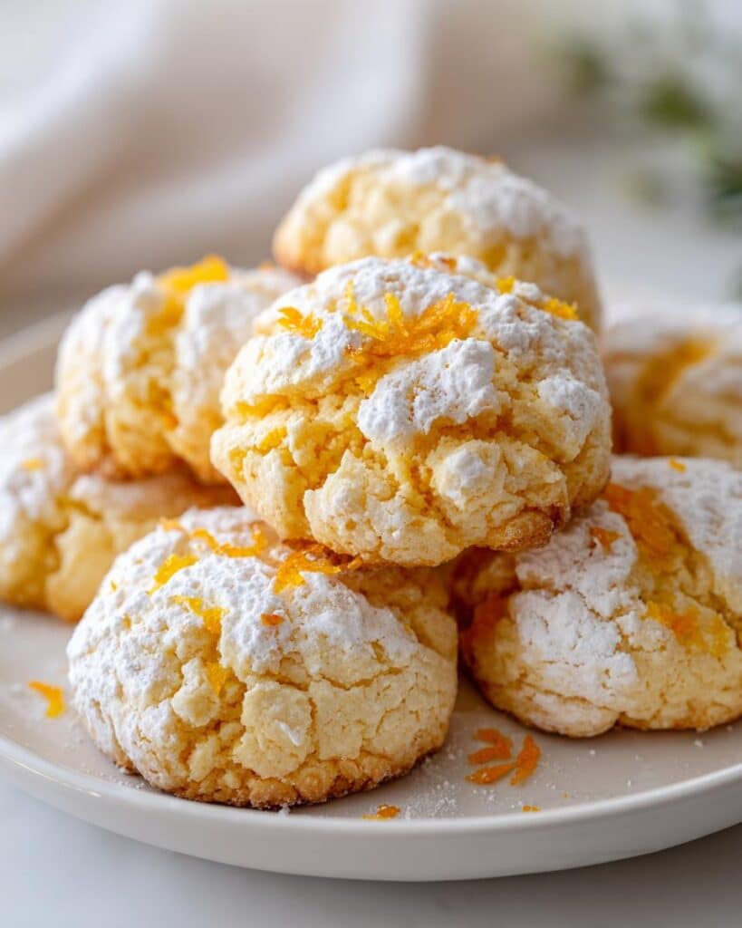 Italian orange cookies