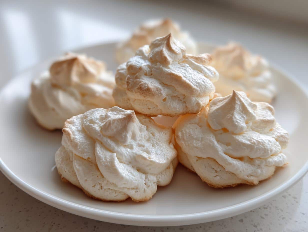 Keto Sugar Free Meringue Cookies - detail 1