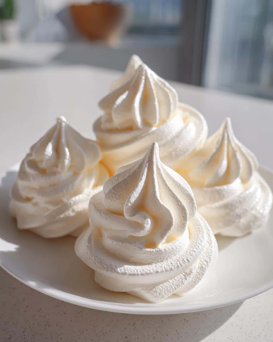 Low-Sugar Meringues