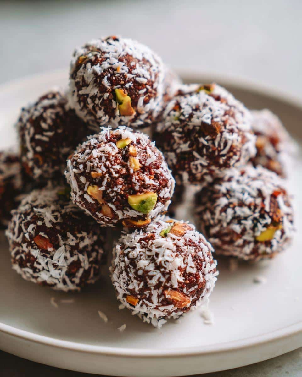 No-Bake Dubai Chocolate Balls
