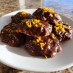 Orange Chocolate Shortbread Cookies