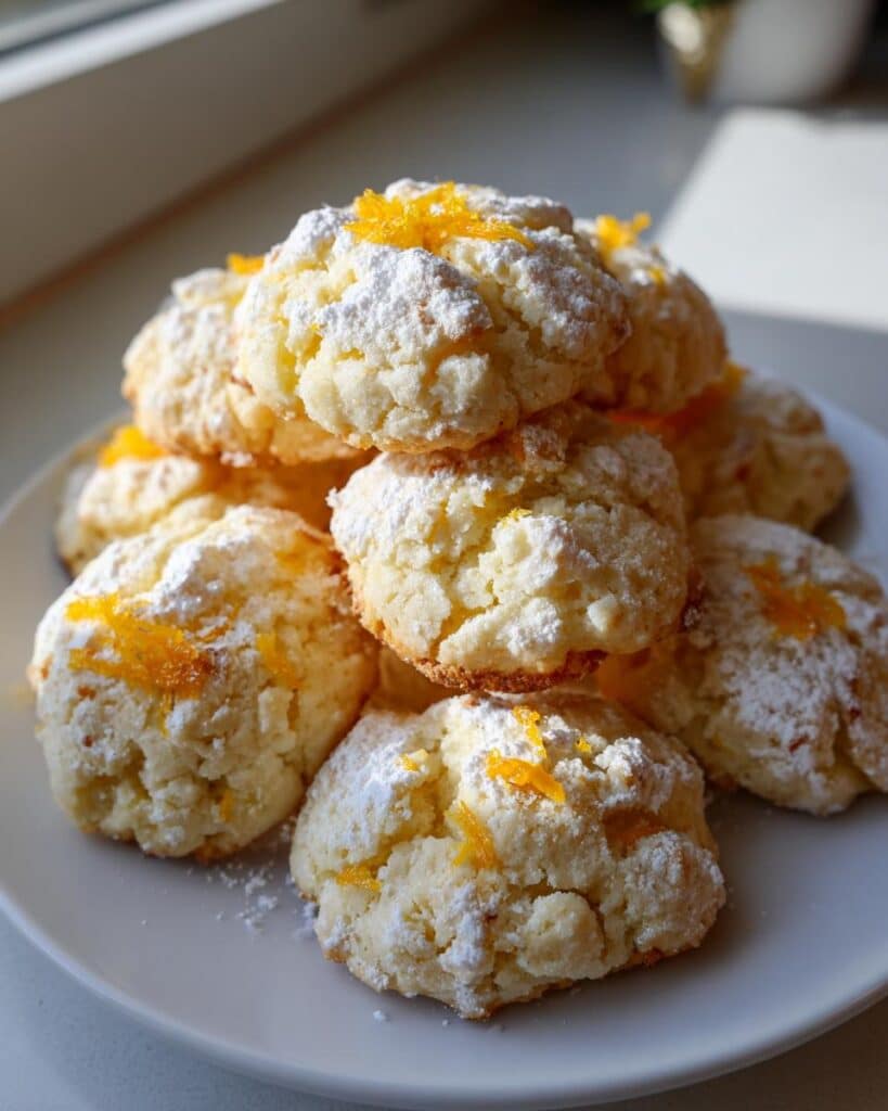 Orange Shortbread Cookies Recipe
