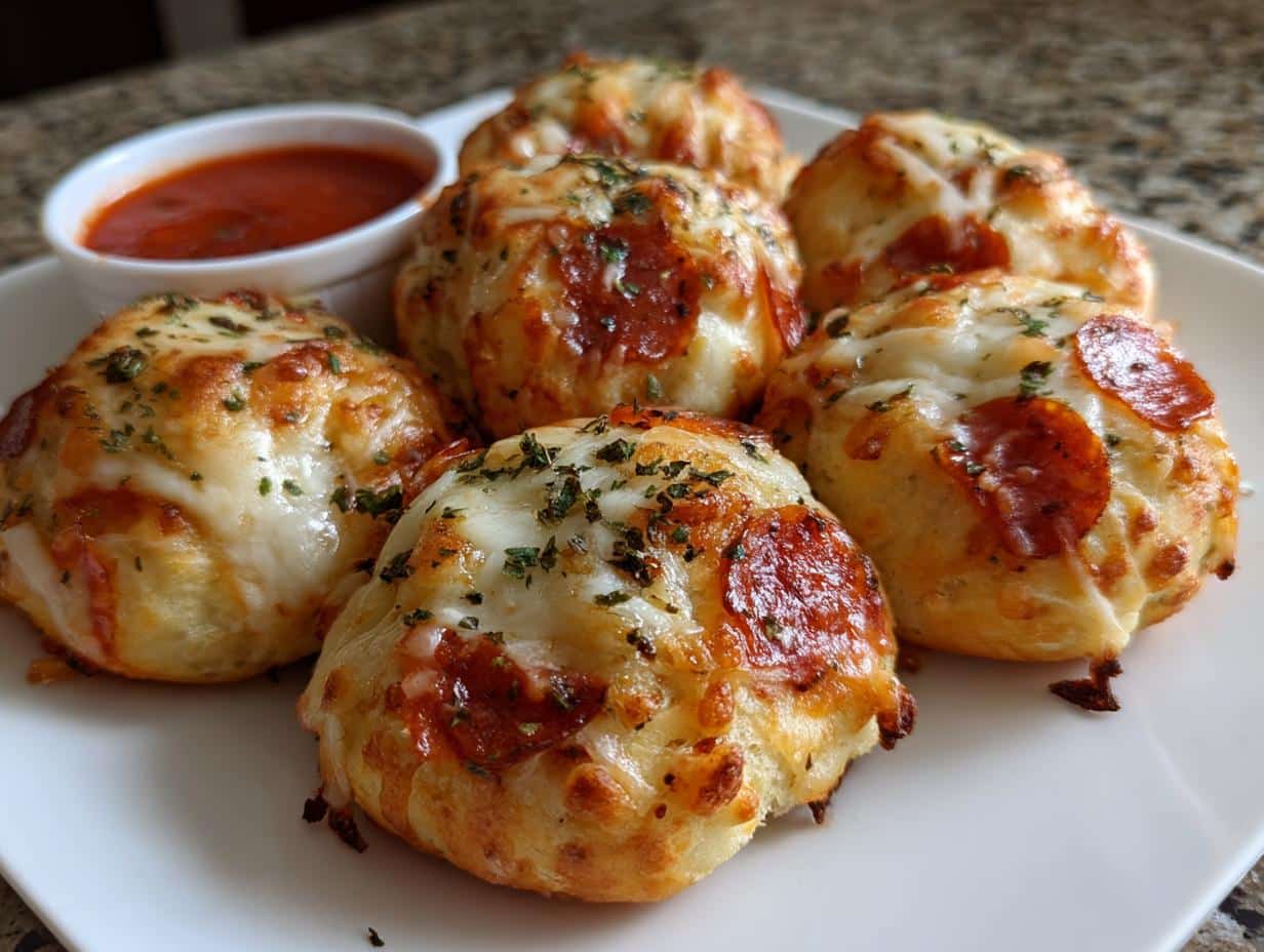 Pepperoni Pizza Bombs - detail 1