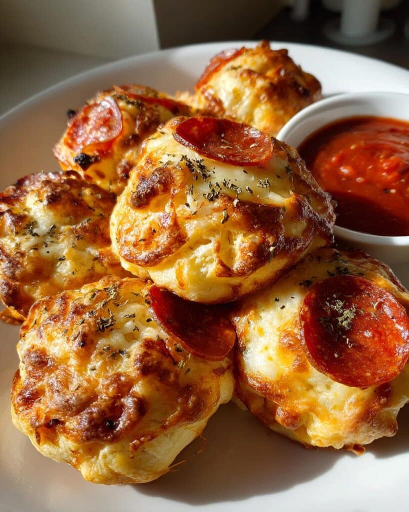 Pepperoni Pizza Bombs