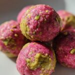 Raspberry Pistachio Bliss Balls