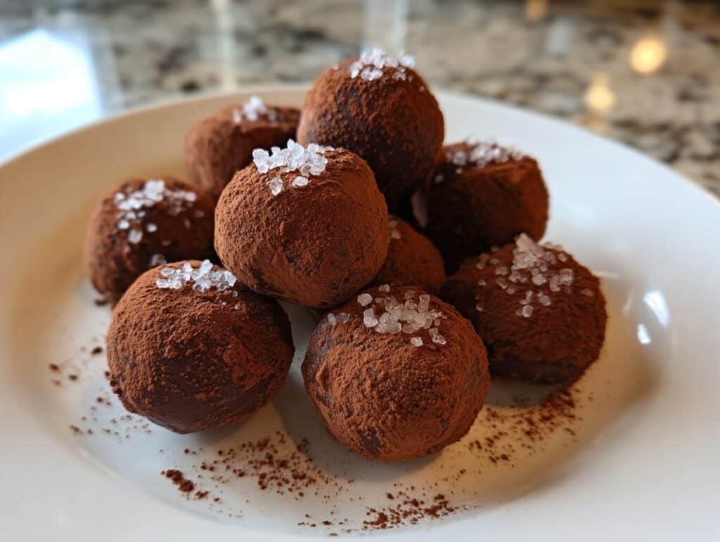 Salted Caramel Truffles Simple Chocolate