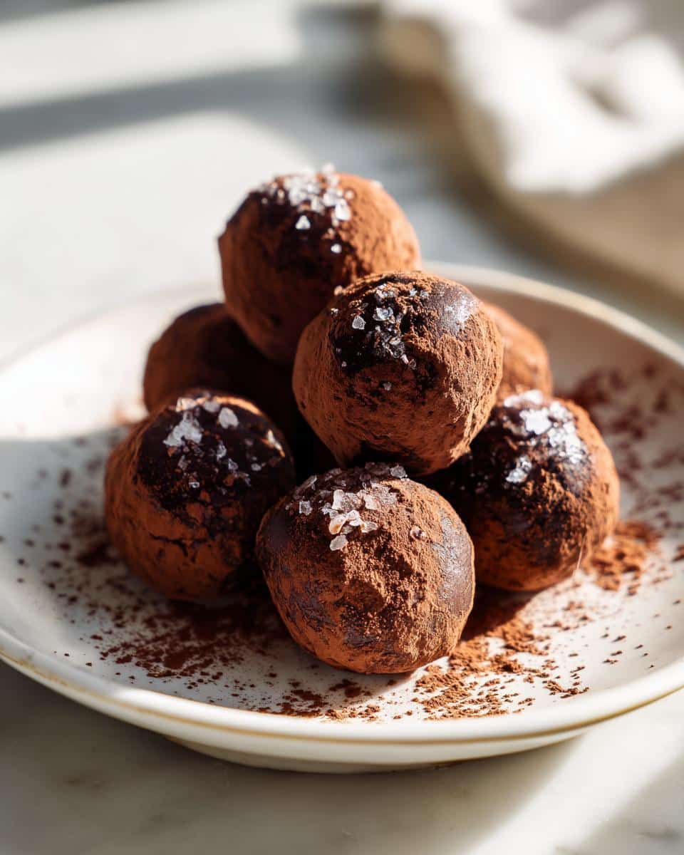 Salted Caramel Truffles
