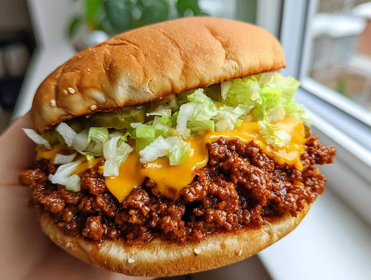 Sloppy Joe Big Mac Style - detail 1