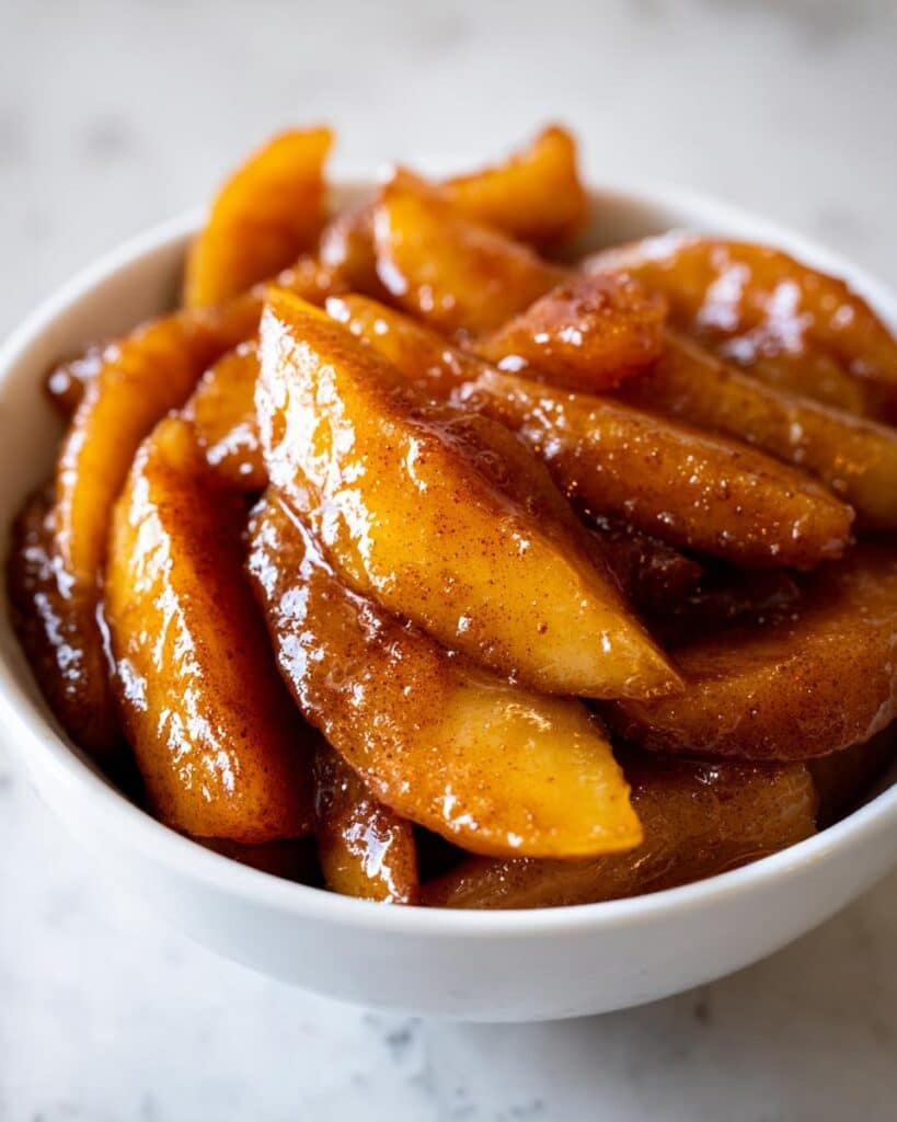 Slow Cooker Cinnamon Apple Slices