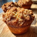Soft Apple Crumble Muffins