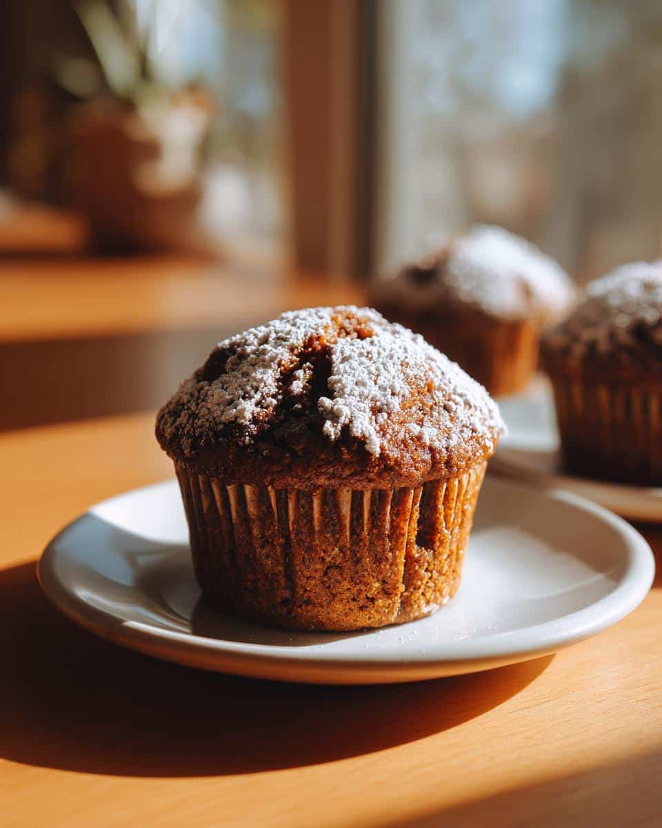 Spicy Gingerbread Muffins