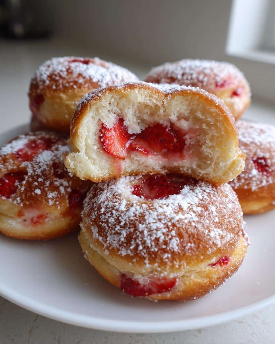 Strawberry Sweet Rolls - detail 1