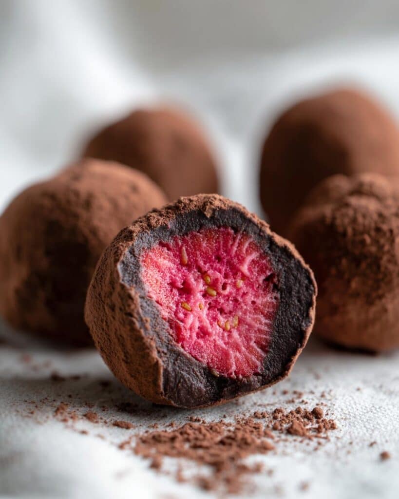 Strawberry Truffles