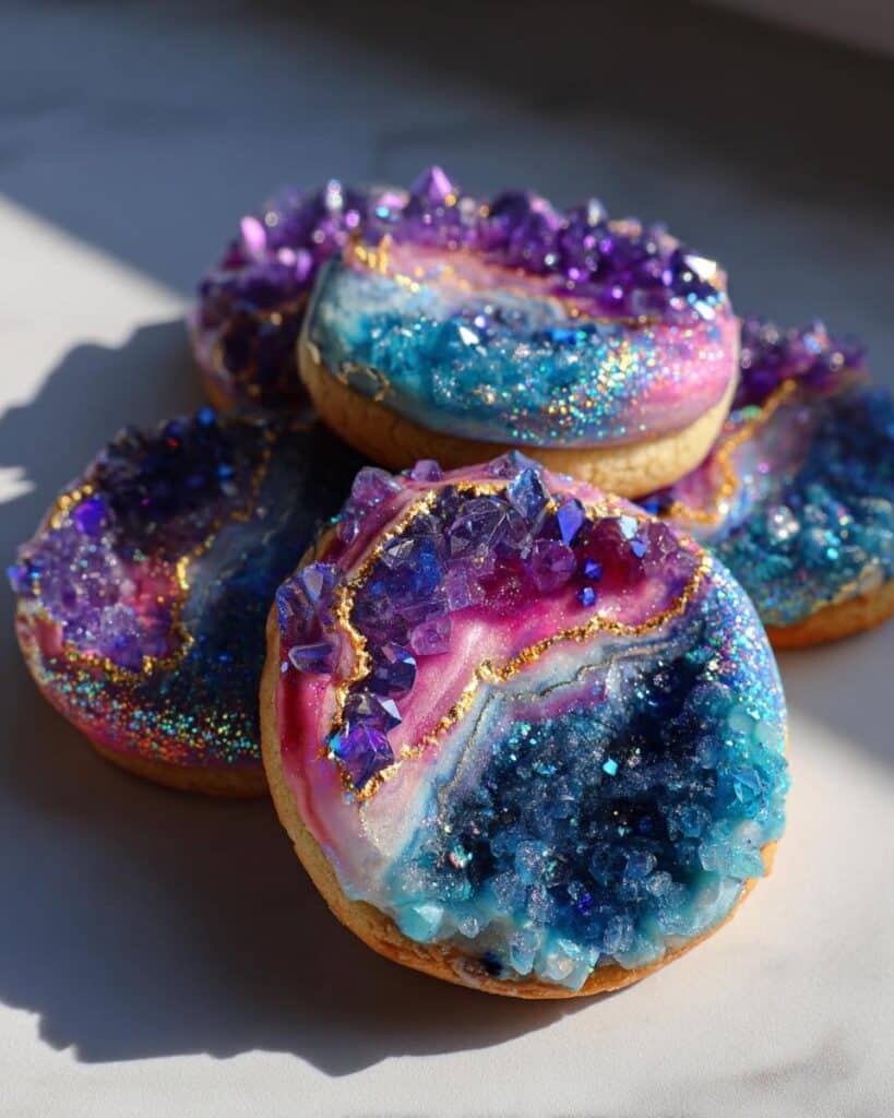 Stunning Geode Cookies