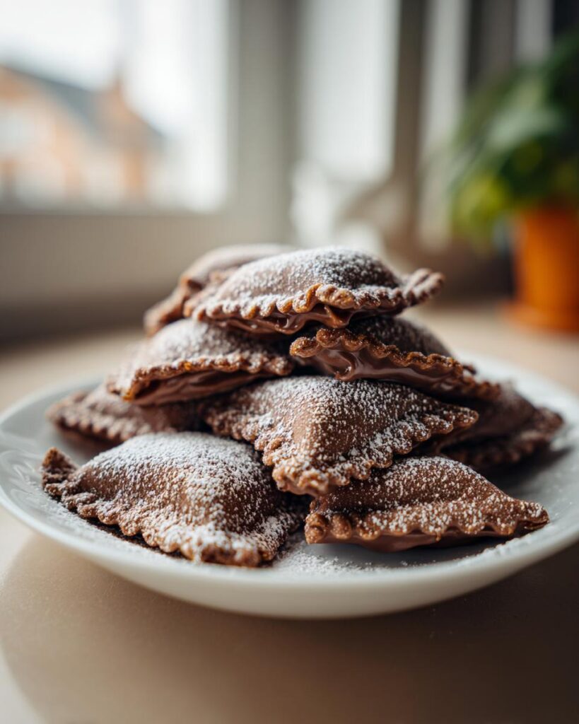 Sweet Valentine’s Dessert Ravioli