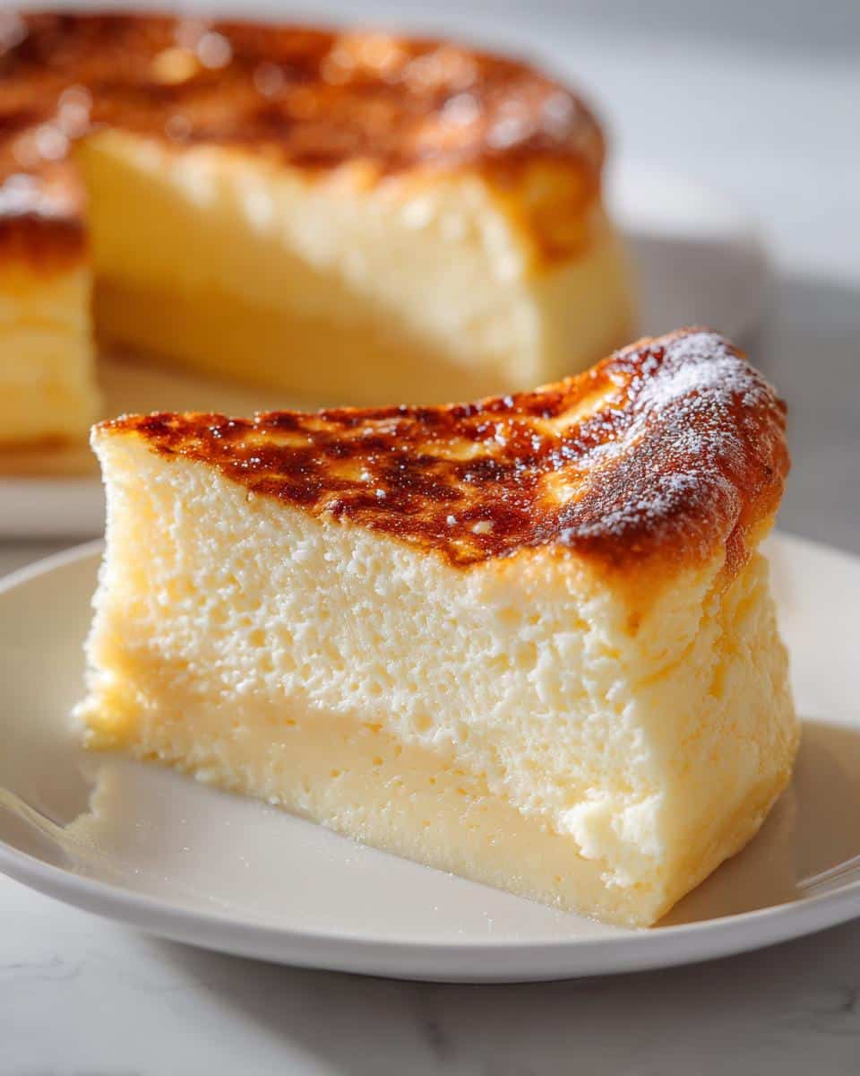 Vanilla Magic Custard Cake